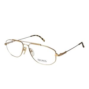 Hugo Boss 5142 Eyeglasses By Carrera Aviator Washed Gold Men New